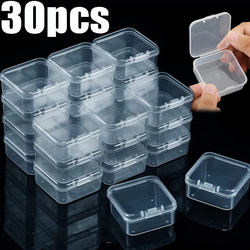 30PCS Flip Seal Plastic Dustproof Storage Case Square Clamshell Clear Box Jewelry Storage DIY Jewelry Packag Display Container
30PCS Flip Seal Plastic Dustproof Storage Case Square Clamshell Clear Box Jewelry Storage DIY Jewelry Packag Display Container