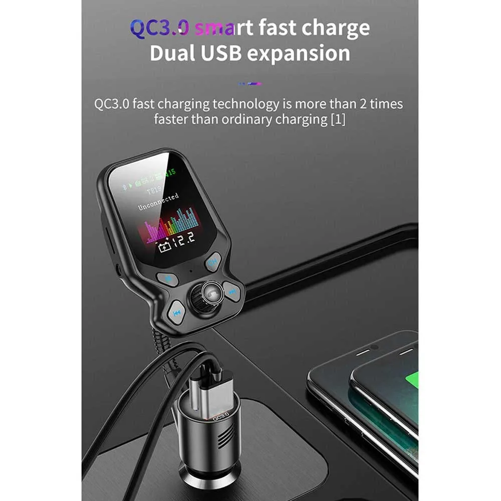 1 X Bluetooth Handsfree Car Kit FM Transmitter Charger Radio Adapter USB Charger Kit Smart 3.1 A Charge Port 12V~24V Car Audio
1 X Bluetooth Handsfree Car Kit FM Transmitter Charger Radio Adapter USB Charger Kit Smart 3.1 A Charge Port 12V~24V Car Audio