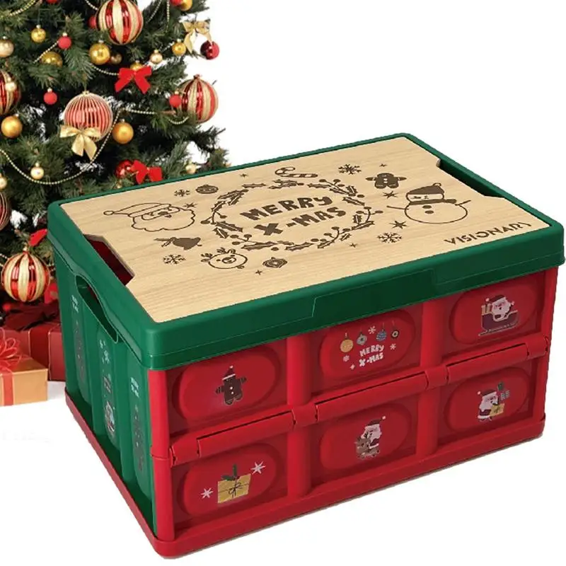 

Christmas Ornament Organizer Attractive Organizer Box With Lid Christmas Storage Box Protect And Store Holiday Decor Stores Up