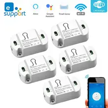 10A Wifi Smart Switch Timer Wireless Switches Smart Home Automation Voice Control Compatible With EWelink Alexa Google Home
10A Wifi Smart Switch Timer Wireless Switches Smart Home Automation Voice Control Compatible With EWelink Alexa Google Home