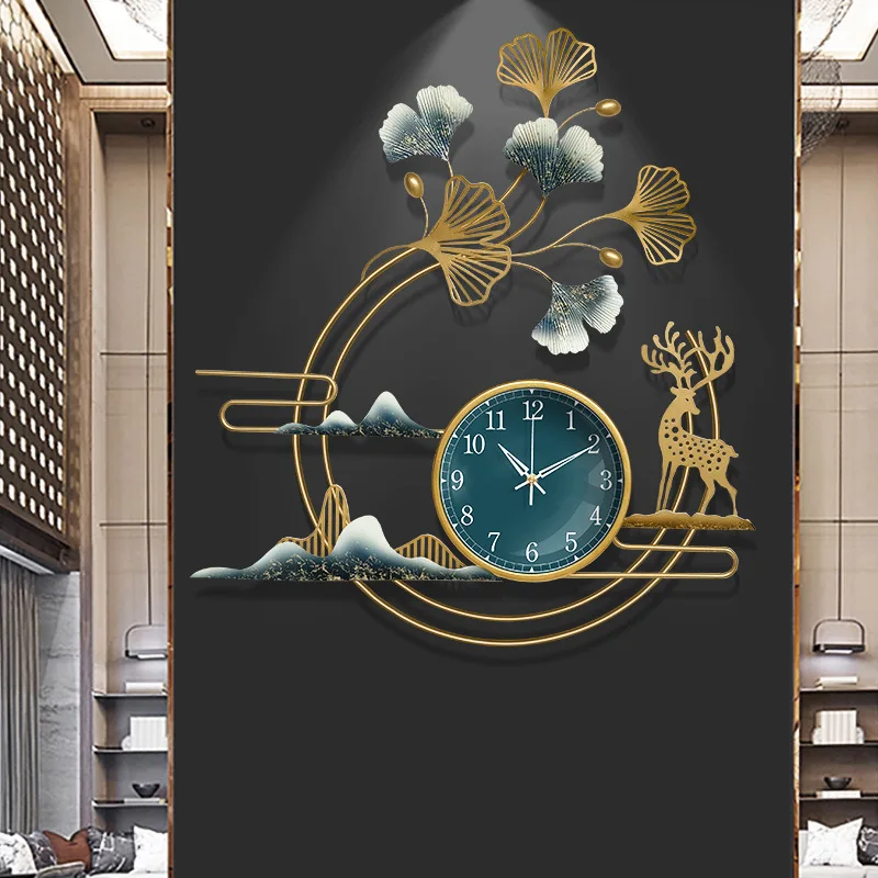 Nordic Light Luxury Clock Wall Clock Living Room Home Fashion Decoration Clock Wall Simple Modern Wall Watch 3D Metal Decor
Nordic Light Luxury Clock Wall Clock Living Room Home Fashion Decoration Clock Wall Simple Modern Wall Watch 3D Metal Decor
