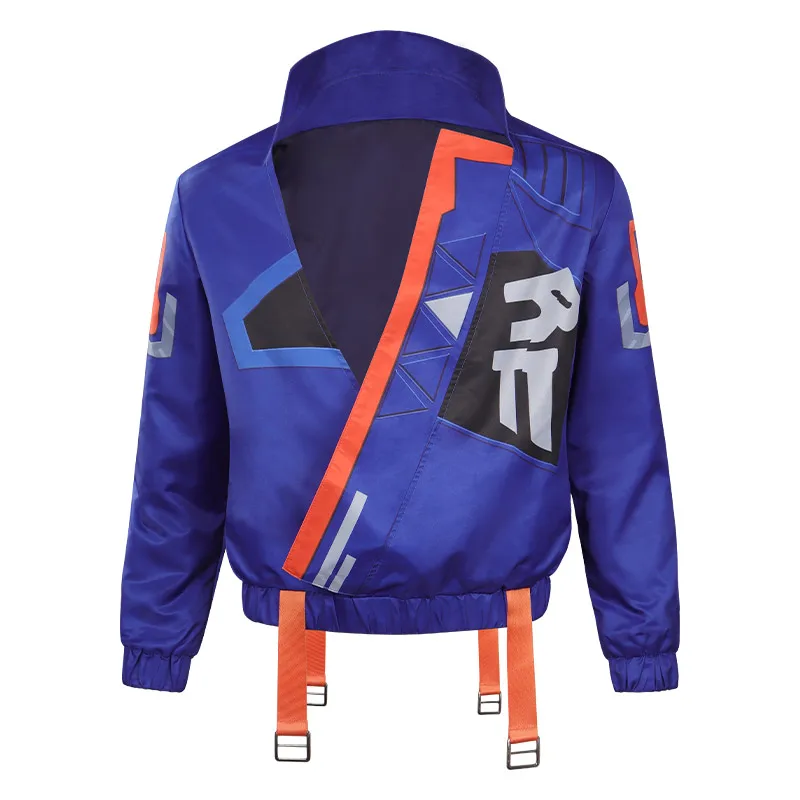 Костюм для косплея YORU Coat Game VALORANT, голубая куртка, Мужская одежда для косплея YORU на Хэллоуин
Костюм для косплея YORU Coat Game VALORANT, голубая куртка, Мужская одежда для косплея YORU на Хэллоуин