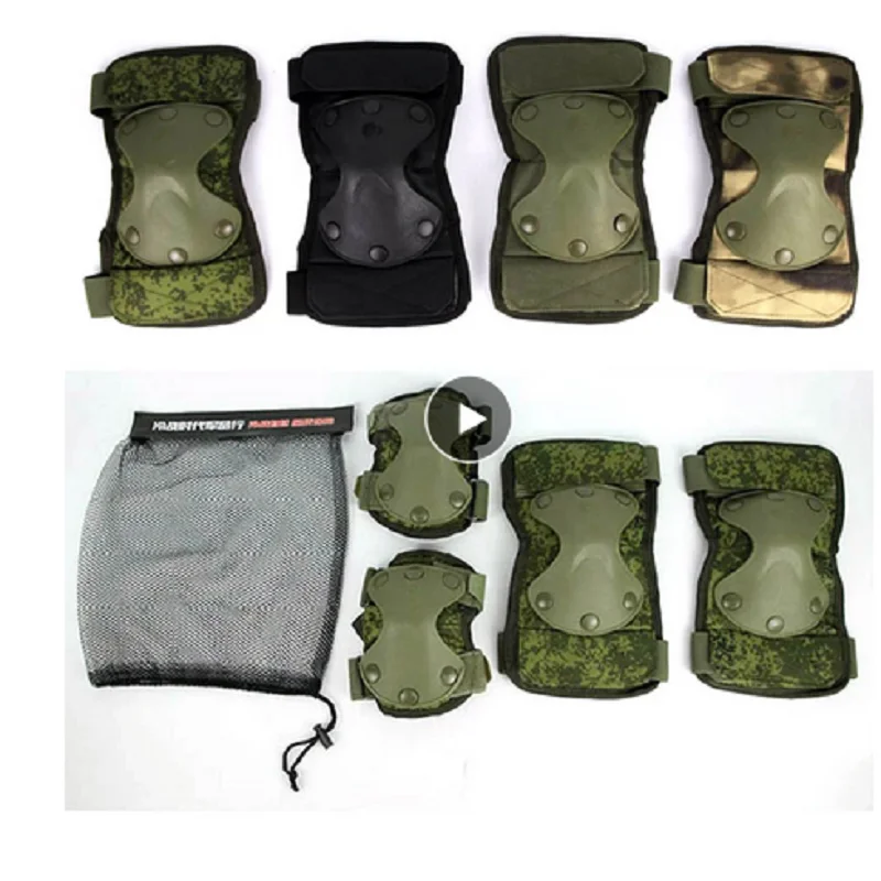 New Outdoor Sports Tactical Air Gun 6b51 Tactical Protective Gear Military Equipment Knee And Elbow Pads (Russia)
New Outdoor Sports Tactical Air Gun 6b51 Tactical Protective Gear Military Equipment Knee And Elbow Pads (Russia)