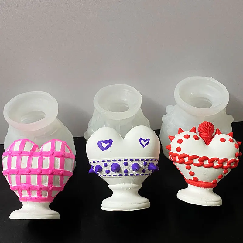 3 Homemade Broken Heart Silicone Mold Gypsum form DIY Handmade Plaster Candle Ornaments Handicrafts Mold Hand Gift Making
3 Homemade Broken Heart Silicone Mold Gypsum form DIY Handmade Plaster Candle Ornaments Handicrafts Mold Hand Gift Making