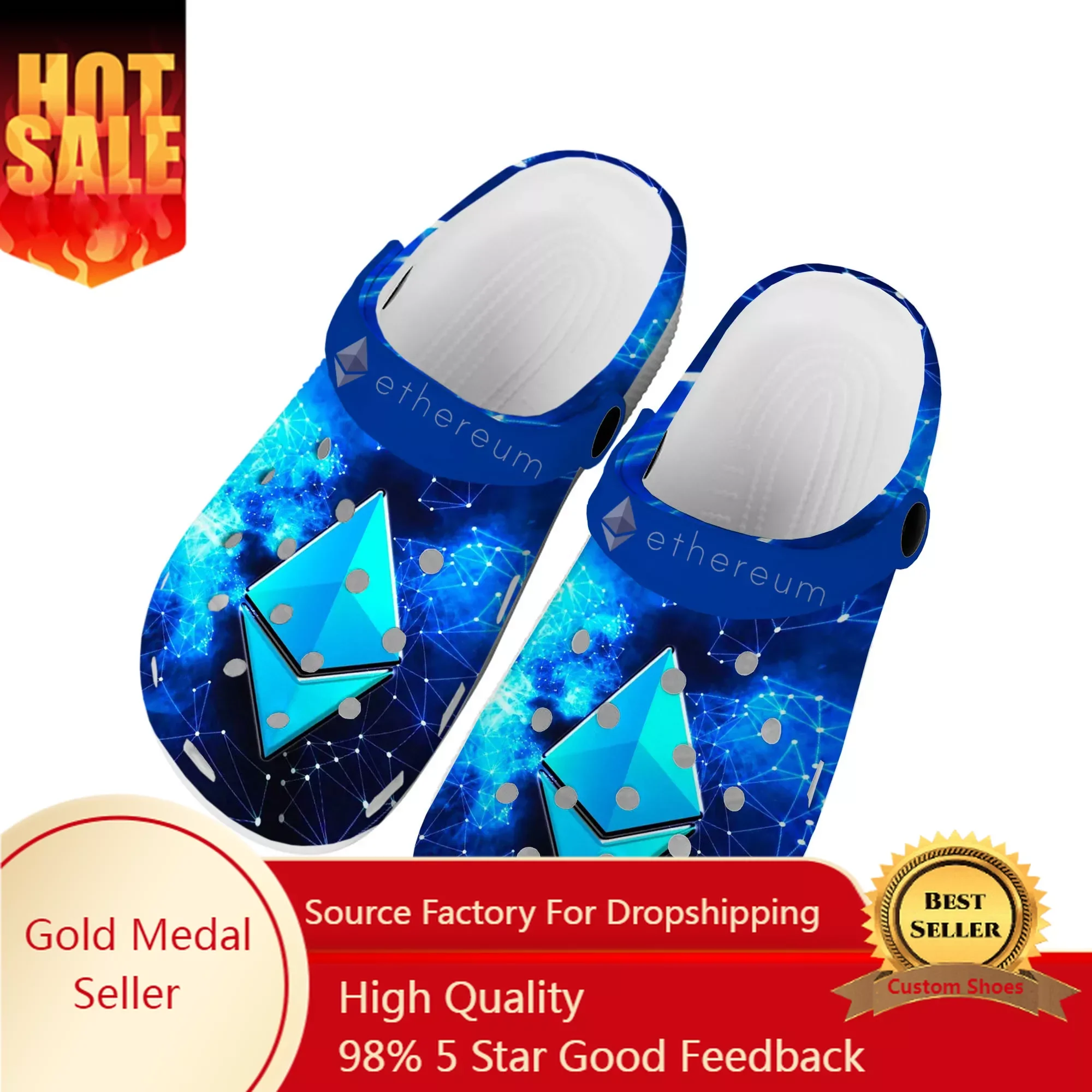 Ethereum Cryptocurrency ETH Coin Miner Home Clogs Custom Water Shoes Mens Womens Teenager Shoe Garden Clog Beach Hole Slippers
Ethereum Cryptocurrency ETH Coin Miner Home Clogs Custom Water Shoes Mens Womens Teenager Shoe Garden Clog Beach Hole Slippers