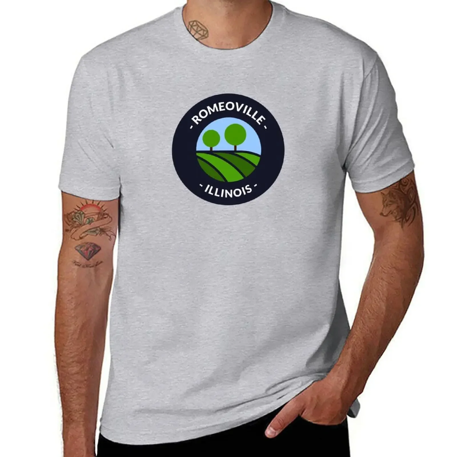 Romeoville Illinois Hills and Trees T-shirt cute tops vintage mens t shirts pack
Romeoville Illinois Hills and Trees T-shirt cute tops vintage mens t shirts pack