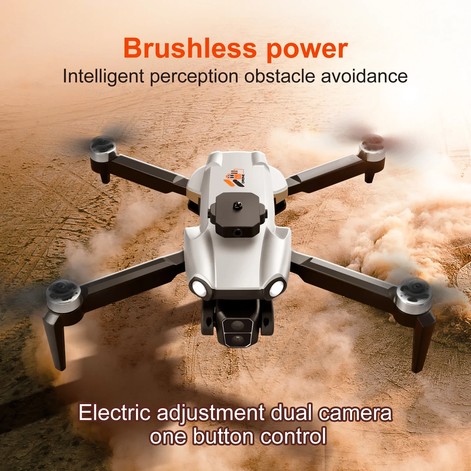 New Double 8K S119 Professional Drone WIFI FPV Obstacle Avoidance Brushless Four Axis Folding Rc Quadcopter Apron Toy
New Double 8K S119 Professional Drone WIFI FPV Obstacle Avoidance Brushless Four Axis Folding Rc Quadcopter Apron Toy