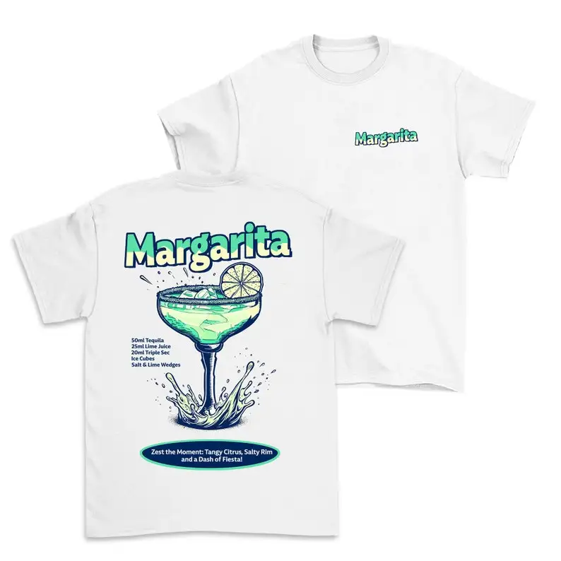Mens or Women's, MARGARITA Unisex T-Shirt, Cocktail Themed Gift, Made From Organic Cotton
Mens or Women's, MARGARITA Unisex T-Shirt, Cocktail Themed Gift, Made From Organic Cotton
