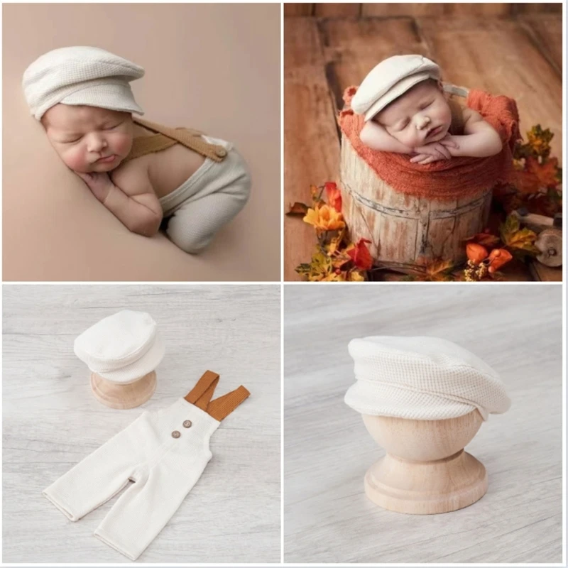 Newborn Photography Clothes 0-1M Baby Boy Duckbill Hat/Strap Pants Newborn Photography Props Studio Accessory
Newborn Photography Clothes 0-1M Baby Boy Duckbill Hat/Strap Pants Newborn Photography Props Studio Accessory