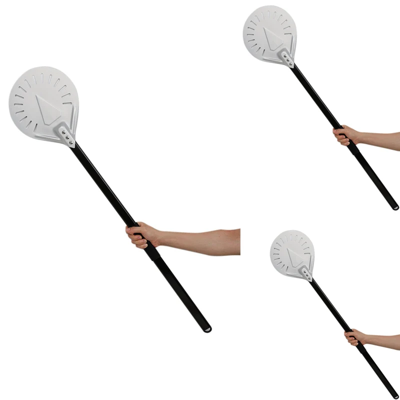 Long Handle Perforated Removable Pizza Turning Peel Pizza Shovel Aluminum Pizza Peel Paddle Peel
Long Handle Perforated Removable Pizza Turning Peel Pizza Shovel Aluminum Pizza Peel Paddle Peel