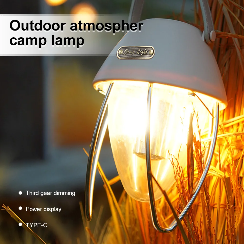 Outdoor Camping Light LED Camping Flashlight Rechargeable Camping Lantern Tent Light Hiking Bulb Portable Emergency Light
Outdoor Camping Light LED Camping Flashlight Rechargeable Camping Lantern Tent Light Hiking Bulb Portable Emergency Light