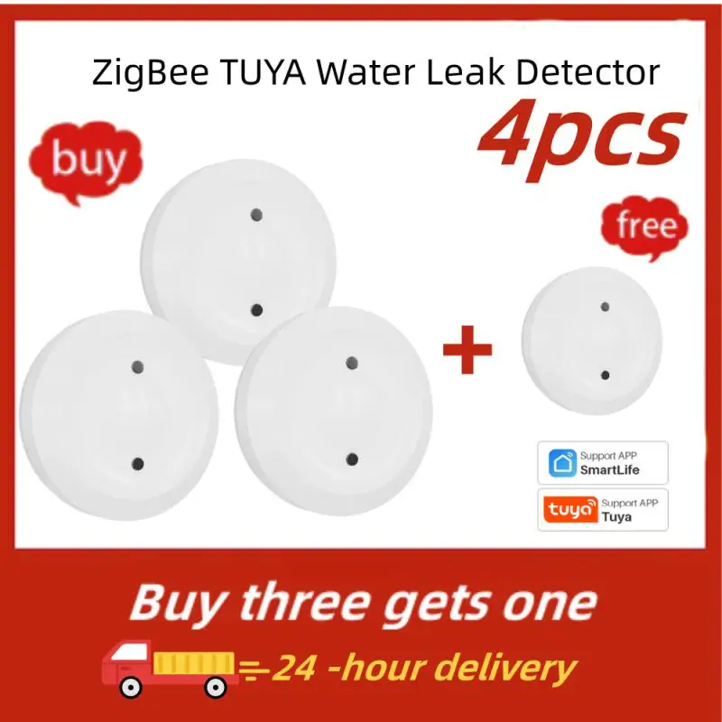 TUYA Water Leak Detector Flood Sensor Water Tank Full Water Linkage Alarm Smart Life APP Remote Monitoring Home
TUYA Water Leak Detector Flood Sensor Water Tank Full Water Linkage Alarm Smart Life APP Remote Monitoring Home