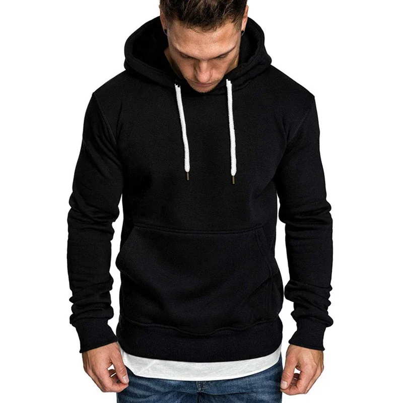 Autumn Long Sleeve Hoodies with Pocket Mens Solid Hoody Sweaters Casual Outdoors Fleece Running Sportswear
Autumn Long Sleeve Hoodies with Pocket Mens Solid Hoody Sweaters Casual Outdoors Fleece Running Sportswear