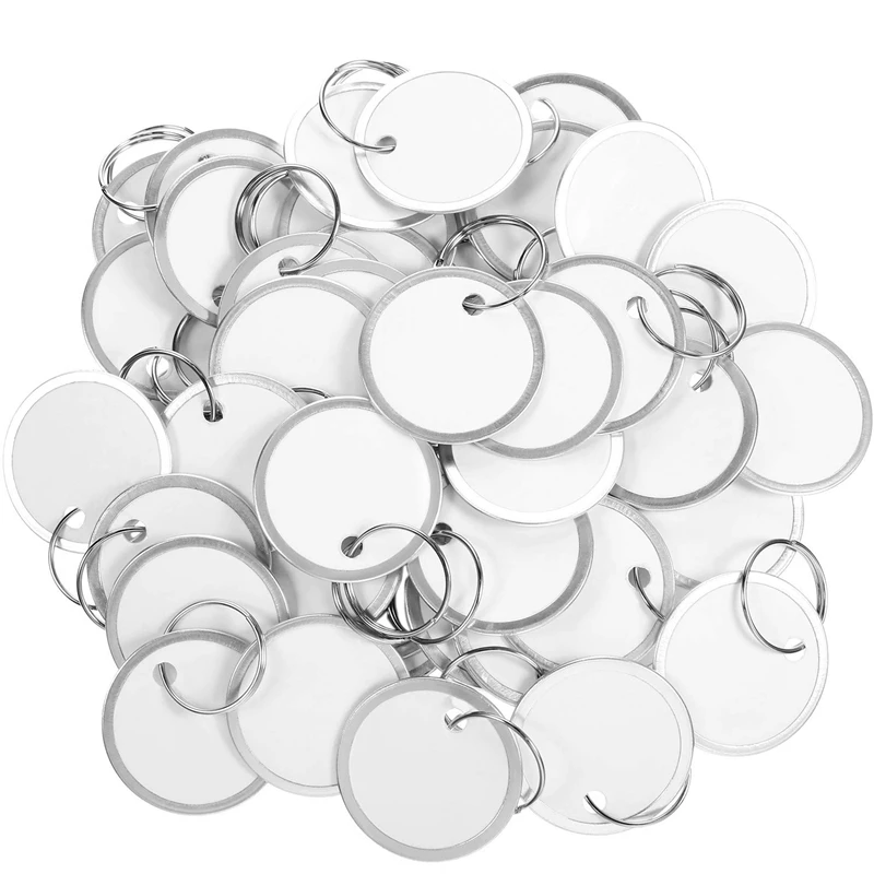 Metal Rim Tags Key Tags Round Paper Tags With Metal Rings White Label For Car Keys And Door Keys (100)
Metal Rim Tags Key Tags Round Paper Tags With Metal Rings White Label For Car Keys And Door Keys (100)