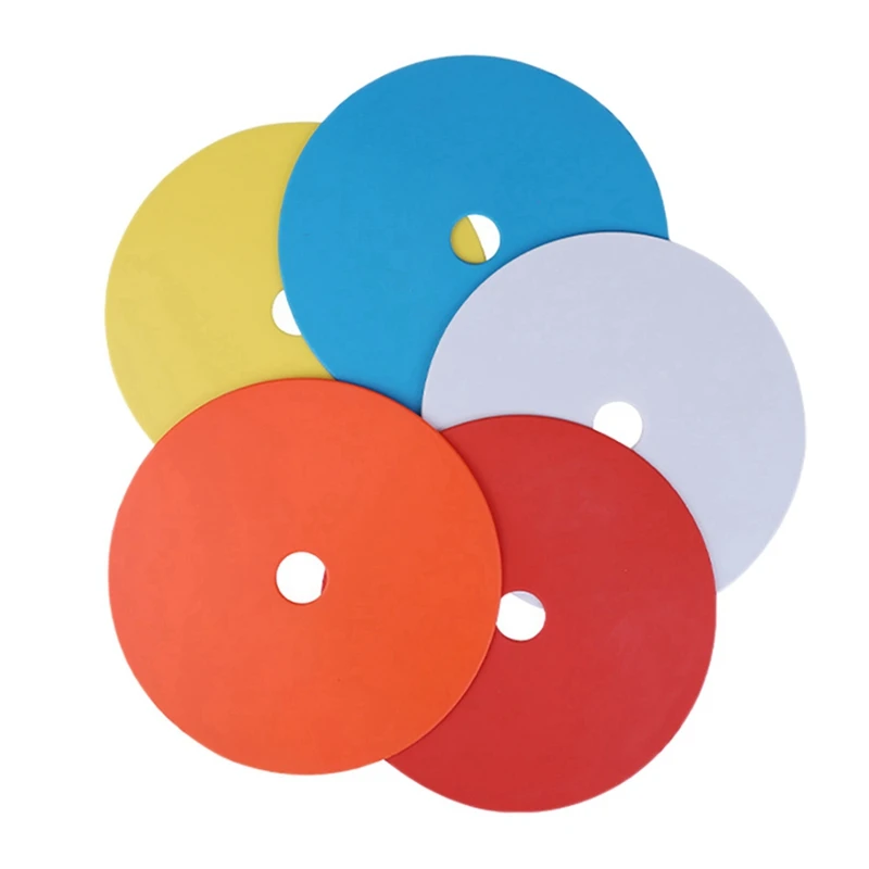 40Pack Flat Disc Markers Non-Slip Spots Markers Football Basketball Sports Speed Agility Training Markers
40Pack Flat Disc Markers Non-Slip Spots Markers Football Basketball Sports Speed Agility Training Markers