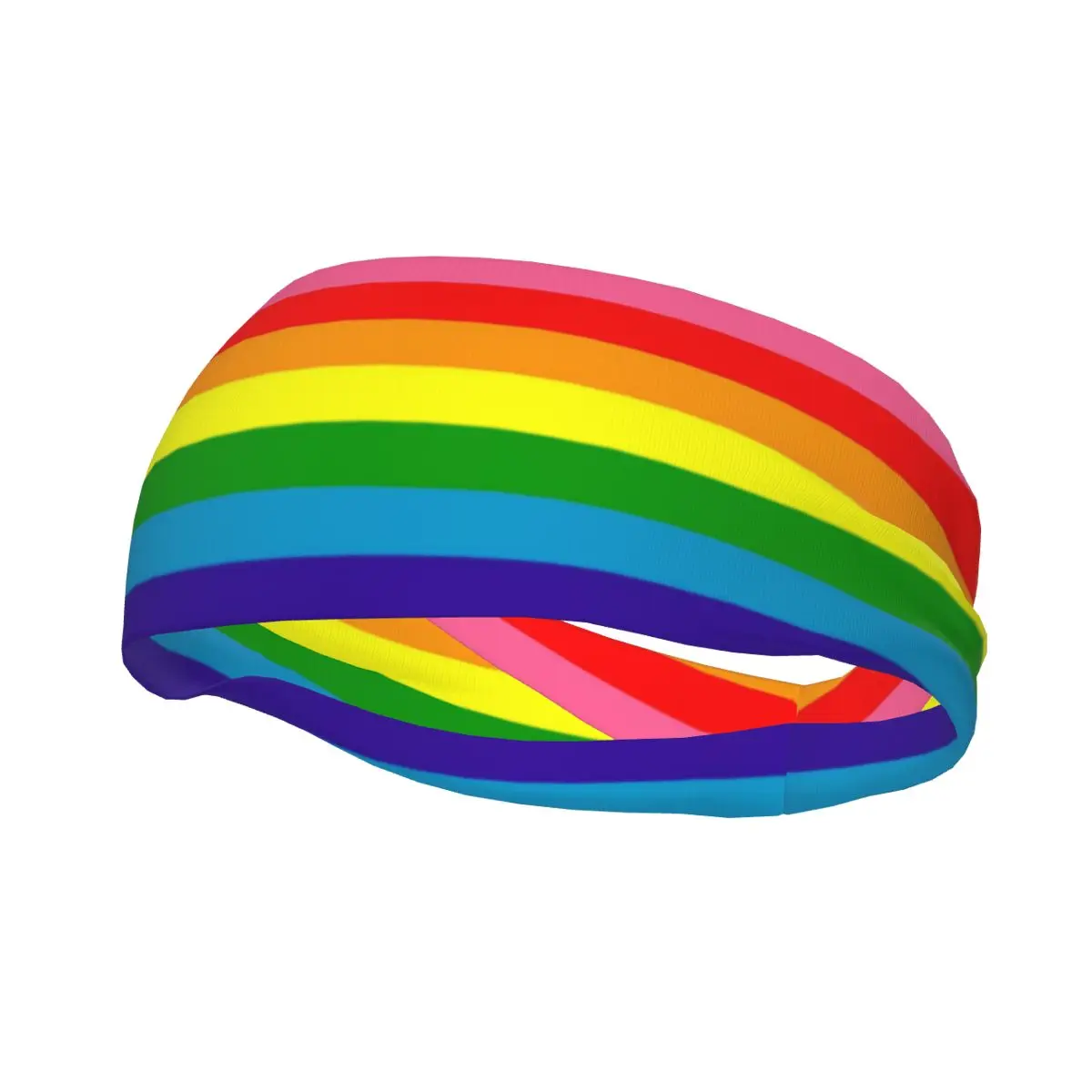 Rainbow Sweat Headband Headwrap Vertical Lines Pattern Hair band Bike Cycling Running Sweatband Sports Safety for Women
Rainbow Sweat Headband Headwrap Vertical Lines Pattern Hair band Bike Cycling Running Sweatband Sports Safety for Women