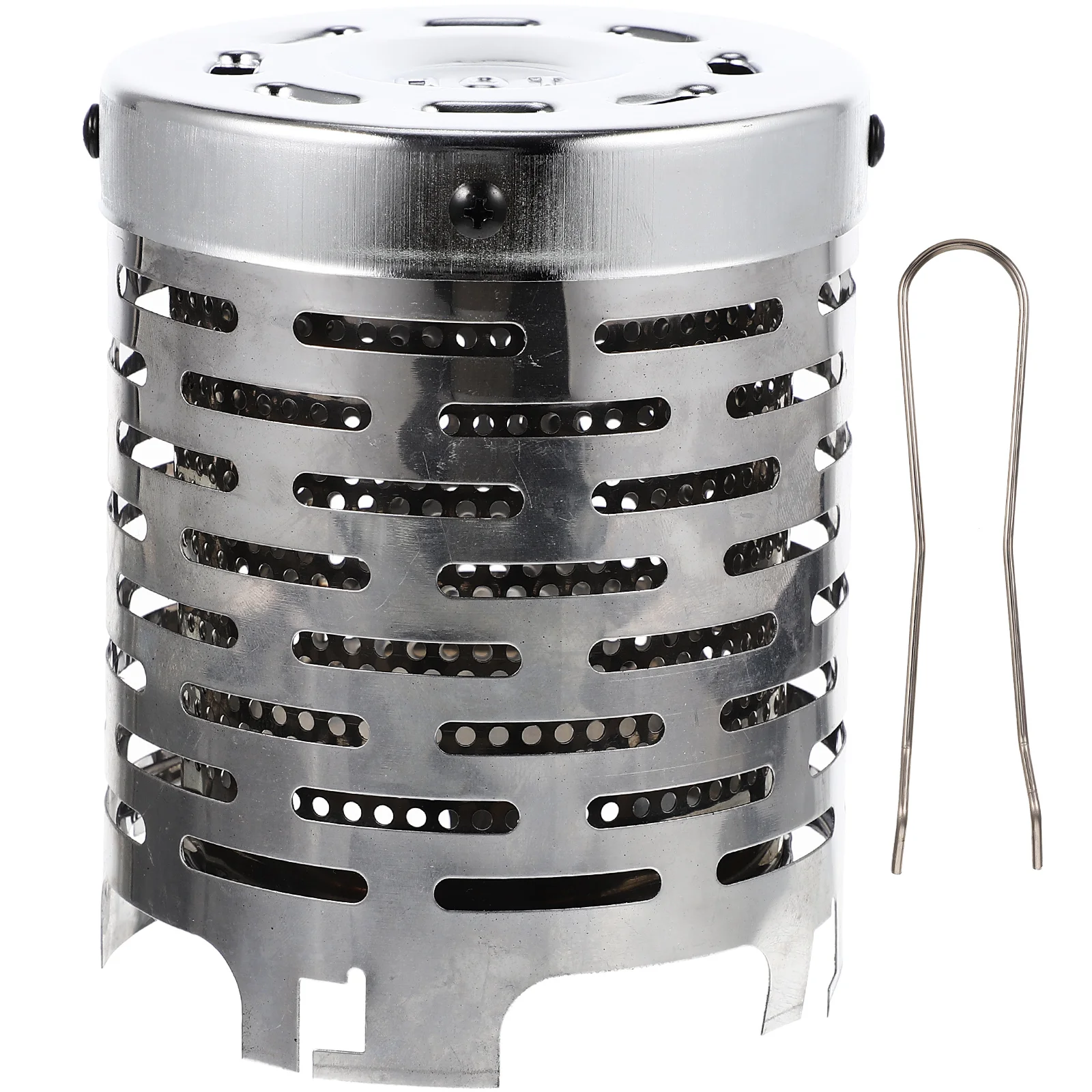 Mini Heating Stove Cover Travelling Caps Autumn And Winter Warmer Shield Stainless Steel Equipment
Mini Heating Stove Cover Travelling Caps Autumn And Winter Warmer Shield Stainless Steel Equipment