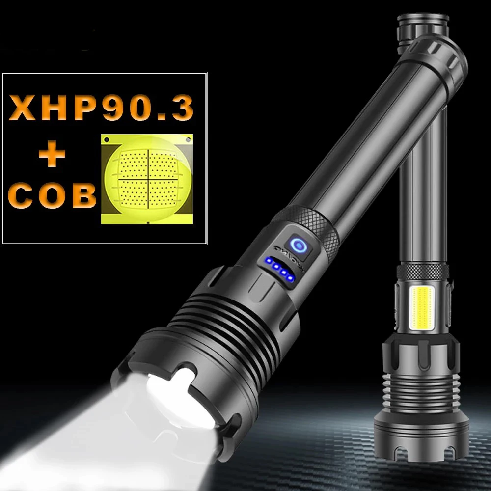 F2 Work Light Led Flashlight Cob High Powerful Torch Usb Rechargeable 18650 26650 Flashlight Xhp90 Xhp70 Xhp50 Lantern Lamp Tent
F2 Work Light Led Flashlight Cob High Powerful Torch Usb Rechargeable 18650 26650 Flashlight Xhp90 Xhp70 Xhp50 Lantern Lamp Tent