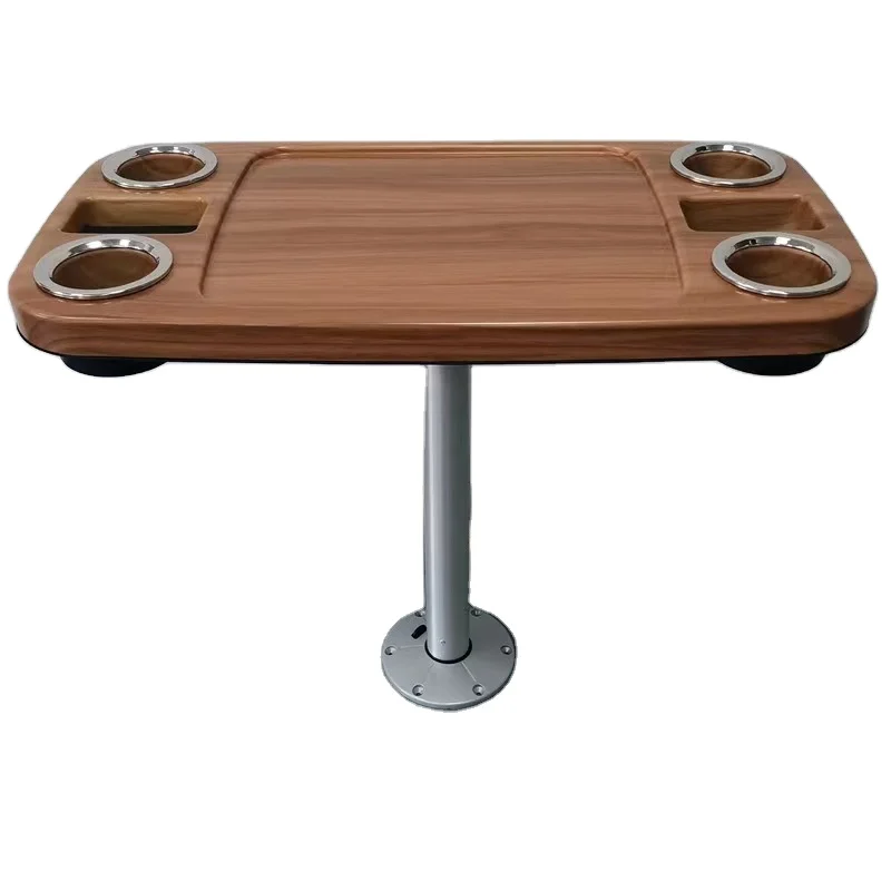 Rectangular ABS table wood grain balcony table light outdoor sunscreen tea table yacht saloon car ship accessories
Rectangular ABS table wood grain balcony table light outdoor sunscreen tea table yacht saloon car ship accessories