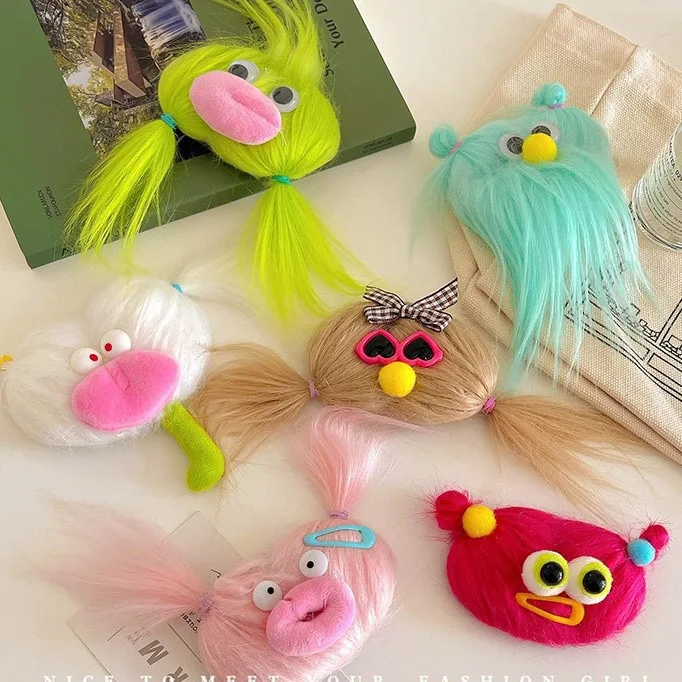 New Funny Plush Ugly Doll Hair Clip Funny Grotesque Ugly Hairpin Cute Girl Decor Hairpin Side Cute Plush Hair Accessories Gift
New Funny Plush Ugly Doll Hair Clip Funny Grotesque Ugly Hairpin Cute Girl Decor Hairpin Side Cute Plush Hair Accessories Gift
