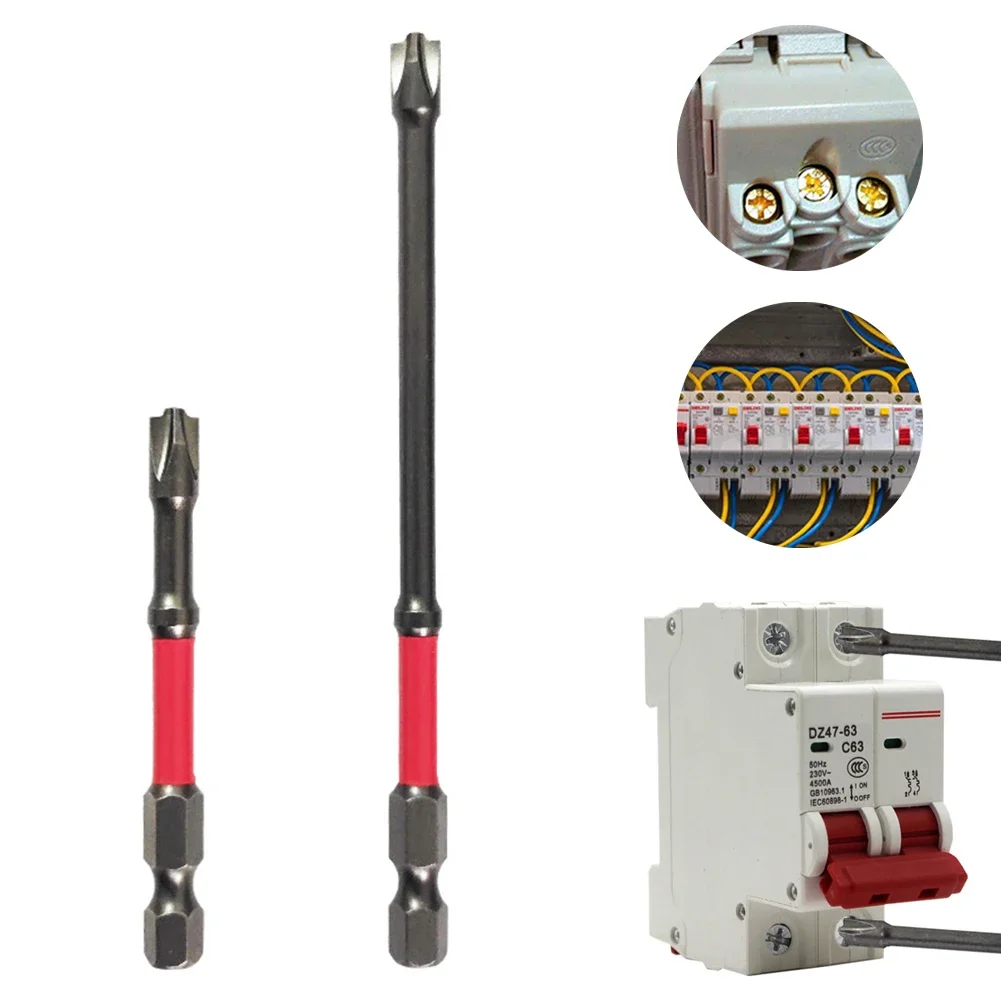 Magnetic Hexagonal Screwdriver Quick Change 65-110mm Magnetic Special Slotted Cross Screwdriver Bit For Electrician FPH2 Red
Magnetic Hexagonal Screwdriver Quick Change 65-110mm Magnetic Special Slotted Cross Screwdriver Bit For Electrician FPH2 Red