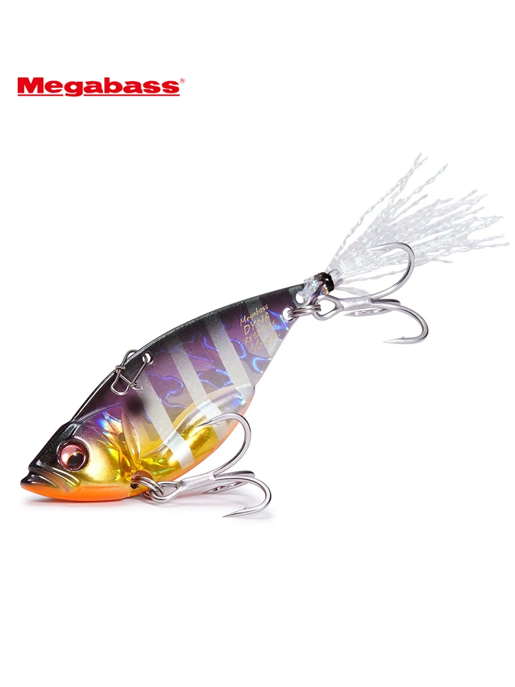 100% Original Megabas Submerged Metal VIB Lure DYNARESPONSE Deep Water Slim Tail Hook with Feather Quiver Lure
100% Original Megabas Submerged Metal VIB Lure DYNARESPONSE Deep Water Slim Tail Hook with Feather Quiver Lure