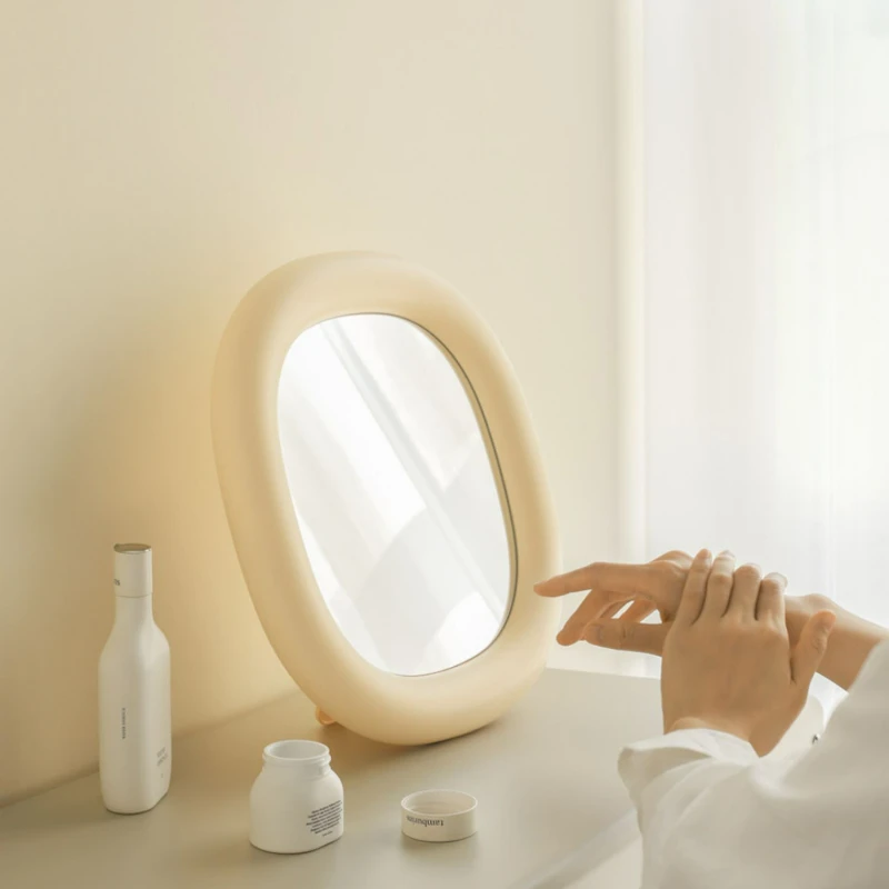 Bathroom Wall Decorative Mirrors Bedroom Desk Makeup Portable Decorative Mirrors Small Spiegel Home Decor Aesthetic YY50DM
Bathroom Wall Decorative Mirrors Bedroom Desk Makeup Portable Decorative Mirrors Small Spiegel Home Decor Aesthetic YY50DM