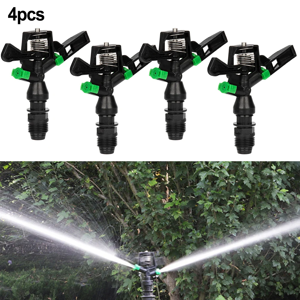4pcs 1/2 Inch Plastic Impact Sprinkler 360 Degree Auto Rotate Rocker Arm Rotating Lawn Watering Sprinklers Irrigation Nozzle
4pcs 1/2 Inch Plastic Impact Sprinkler 360 Degree Auto Rotate Rocker Arm Rotating Lawn Watering Sprinklers Irrigation Nozzle
