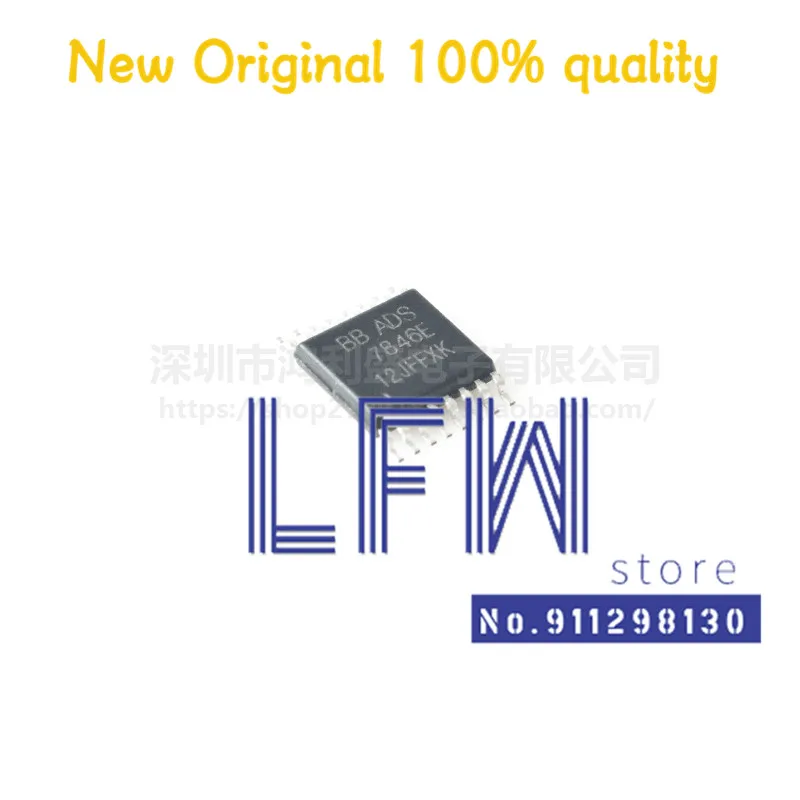 

5pcs/lot ADS7846E ADS7846 7846E 7846 SSOP16 Chipset 100% New&Original In Stock