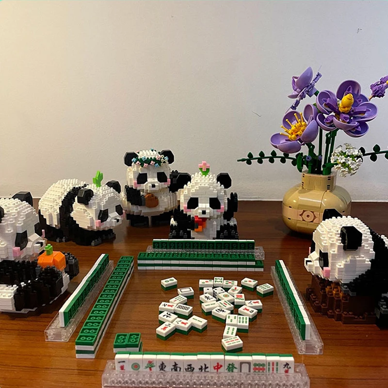 Newest Kawaii Panda Life Micro Building Blocks Cute Animal Model Nano Mini Bricks Figure Kid Toys Birthday Santa Gifts
Newest Kawaii Panda Life Micro Building Blocks Cute Animal Model Nano Mini Bricks Figure Kid Toys Birthday Santa Gifts