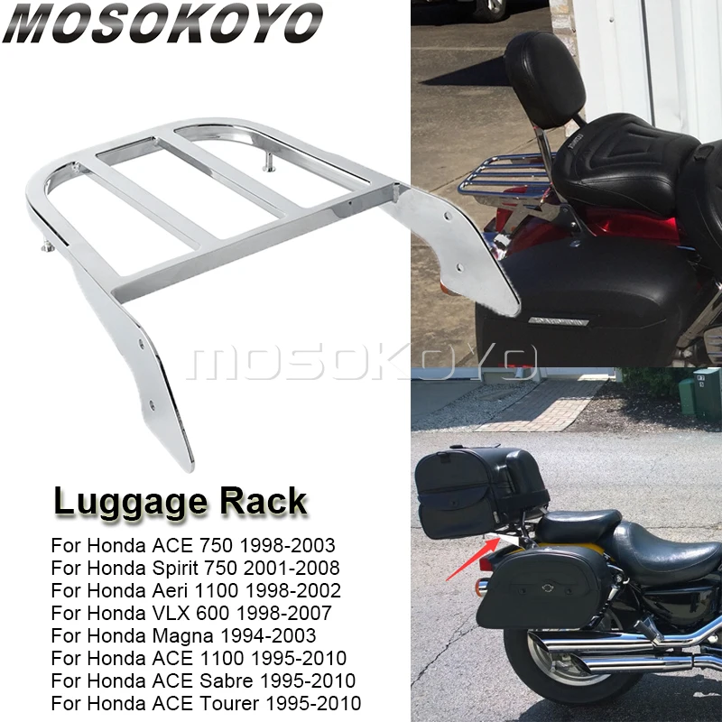 Хромированный багажник для мотоцикла Honda VLX 600 1998-2007 Spirit 750 01-08 ACE 1100
Хромированный багажник для мотоцикла Honda VLX 600 1998-2007 Spirit 750 01-08 ACE 1100