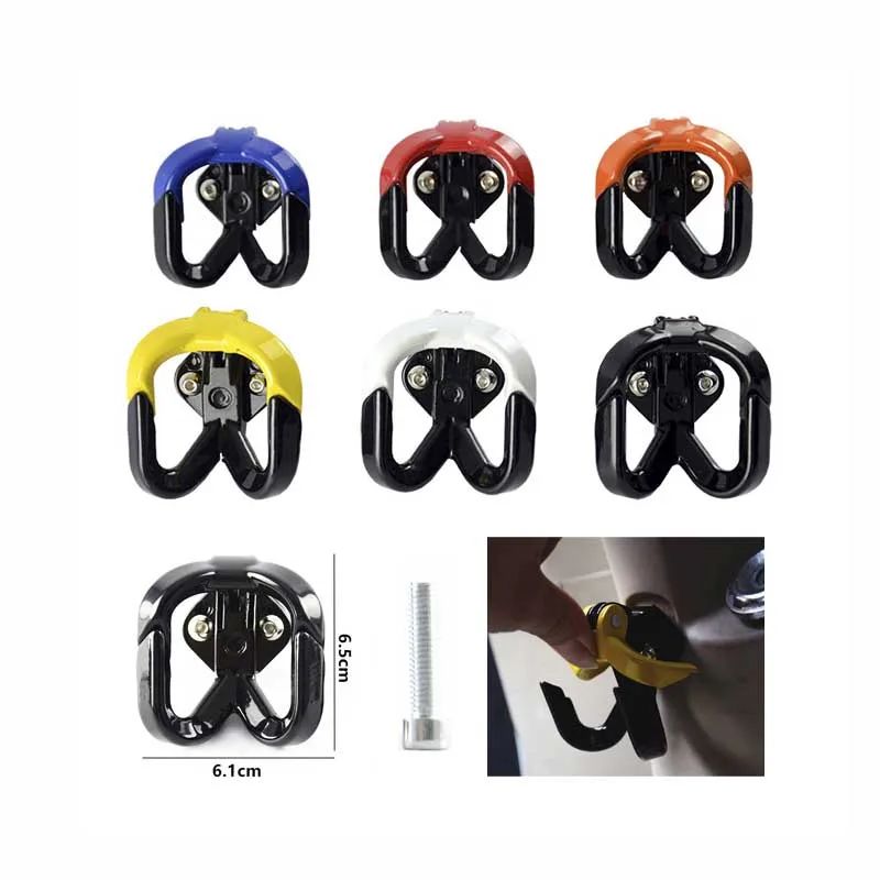 Universal Motorcycle Bag Hook Luggage Carrier Holder Helmet Hanger Double Claw Tools Cargo Carrier Holders Soocter ATV UTV Motor
Universal Motorcycle Bag Hook Luggage Carrier Holder Helmet Hanger Double Claw Tools Cargo Carrier Holders Soocter ATV UTV Motor