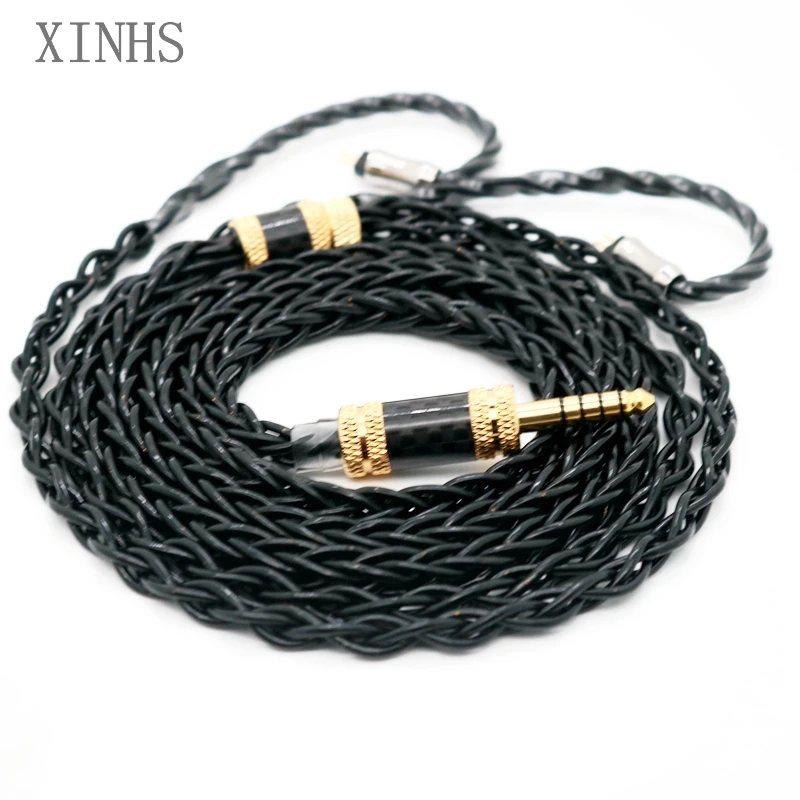 XINHS 8-core Six-element alloy wire silver plated palladium copper earphone wire
XINHS 8-core Six-element alloy wire silver plated palladium copper earphone wire