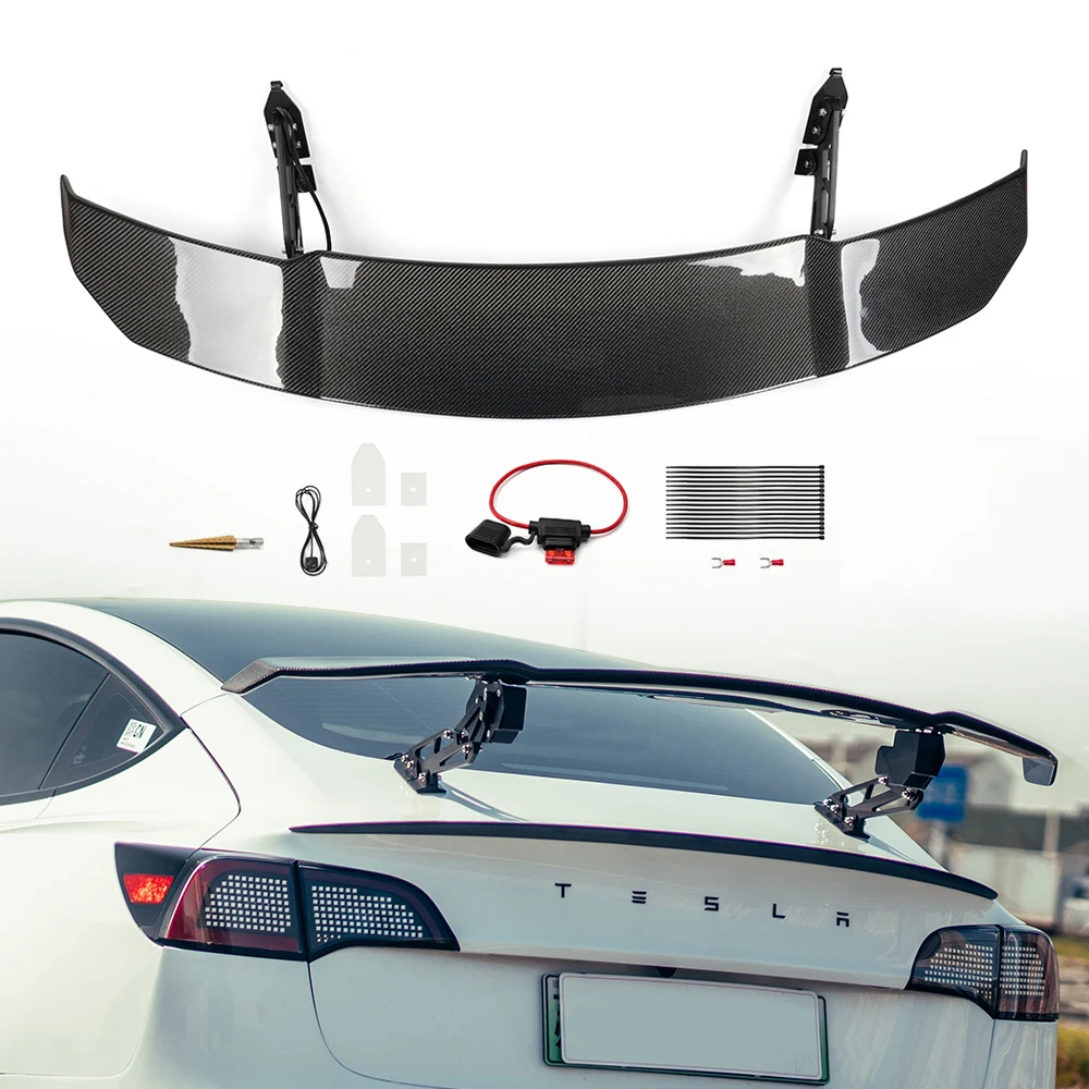 Universial Carbon Fiber Car Electric Spoiler Automatic Side Board Cover Rear Roof Wing Car Spoiler 
Universial Carbon Fiber Car Electric Spoiler Automatic Side Board Cover Rear Roof Wing Car Spoiler