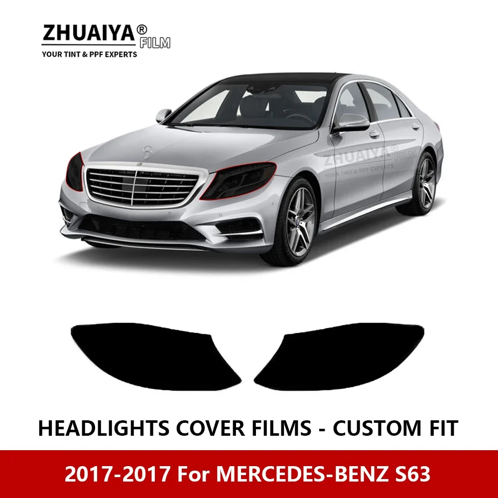 For MERCEDES- BENZ S63 2017-2017 Car Exterior Headlight Anti-scratch PPF precut Protective film Repair film stickers Accessories
For MERCEDES- BENZ S63 2017-2017 Car Exterior Headlight Anti-scratch PPF precut Protective film Repair film stickers Accessories
