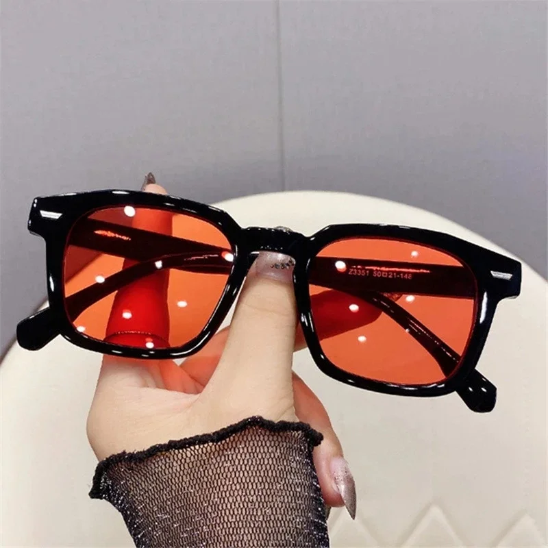 

New Unisex Rectangle Vintage Sunglasses 2022 Fashion Design Retro Sun Glasses Female Lady Eyeglass Cat Eye Goggles Wholesale