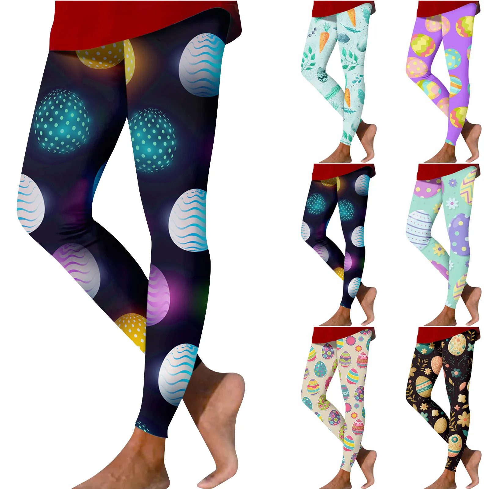 High Waisted Yoga Pants For Women Girls Colorful Funny Easter Day Printed Stretchy Workout Leggings Tights ropa mujer
High Waisted Yoga Pants For Women Girls Colorful Funny Easter Day Printed Stretchy Workout Leggings Tights ropa mujer