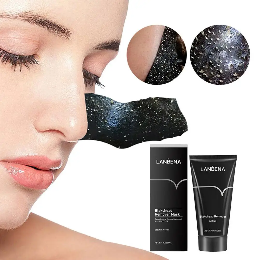 

Blackhead Remover Black Dots Facial Masks Nose Bamboo Charcoal Point Pimple Anti Acne Spot Face Skin Care Beauty Health