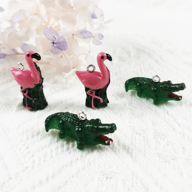 MuhNa 10pcs/pack 3D Crocodile Flamingo Resin Charms Cute Earring Bracelet Pendants DIY Jewelry Making Bulk Wholesale
MuhNa 10pcs/pack 3D Crocodile Flamingo Resin Charms Cute Earring Bracelet Pendants DIY Jewelry Making Bulk Wholesale