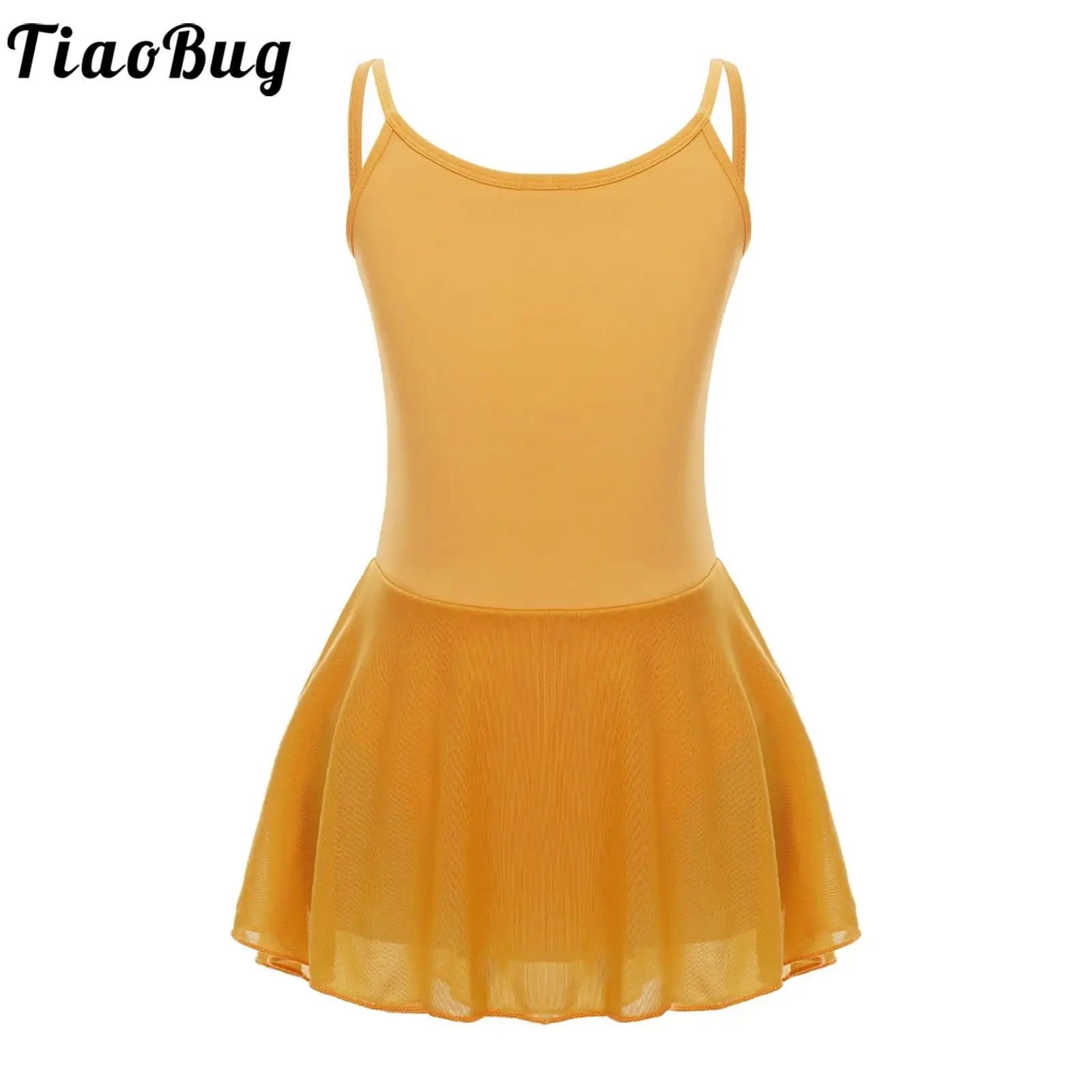 Girls Ballet Dress Sleeveless Spaghetti Strap Dance Skirted Leotard Classic Ballerina Gymnastics Training Camisole Dresses 2-16Y
Girls Ballet Dress Sleeveless Spaghetti Strap Dance Skirted Leotard Classic Ballerina Gymnastics Training Camisole Dresses 2-16Y