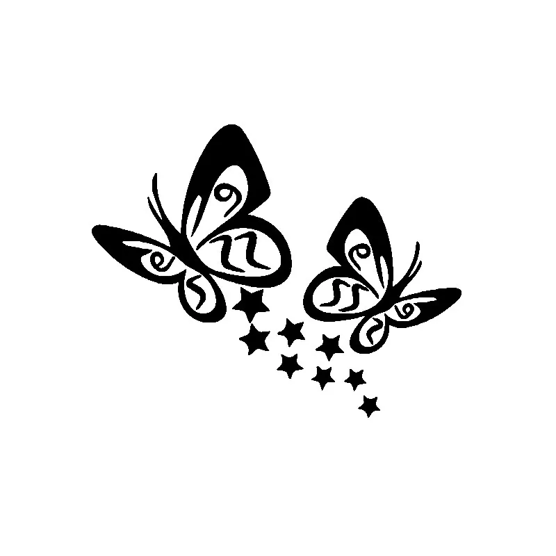Butterfly Star Sky Personalized Car Sticker Creative Fun Decal Waterproof Sunscreen Decoration Black/White, 14cm * 11cm
Butterfly Star Sky Personalized Car Sticker Creative Fun Decal Waterproof Sunscreen Decoration Black/White, 14cm * 11cm