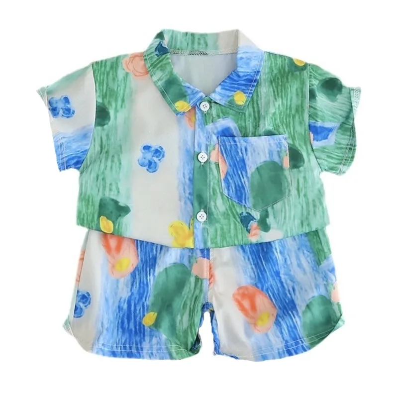 New Summer Baby Clothes Suit Children Boys Casual Shirt Shorts 2Pcs/Sets Infant Clothing Toddler Sports Costume Kids Tracksuits
New Summer Baby Clothes Suit Children Boys Casual Shirt Shorts 2Pcs/Sets Infant Clothing Toddler Sports Costume Kids Tracksuits