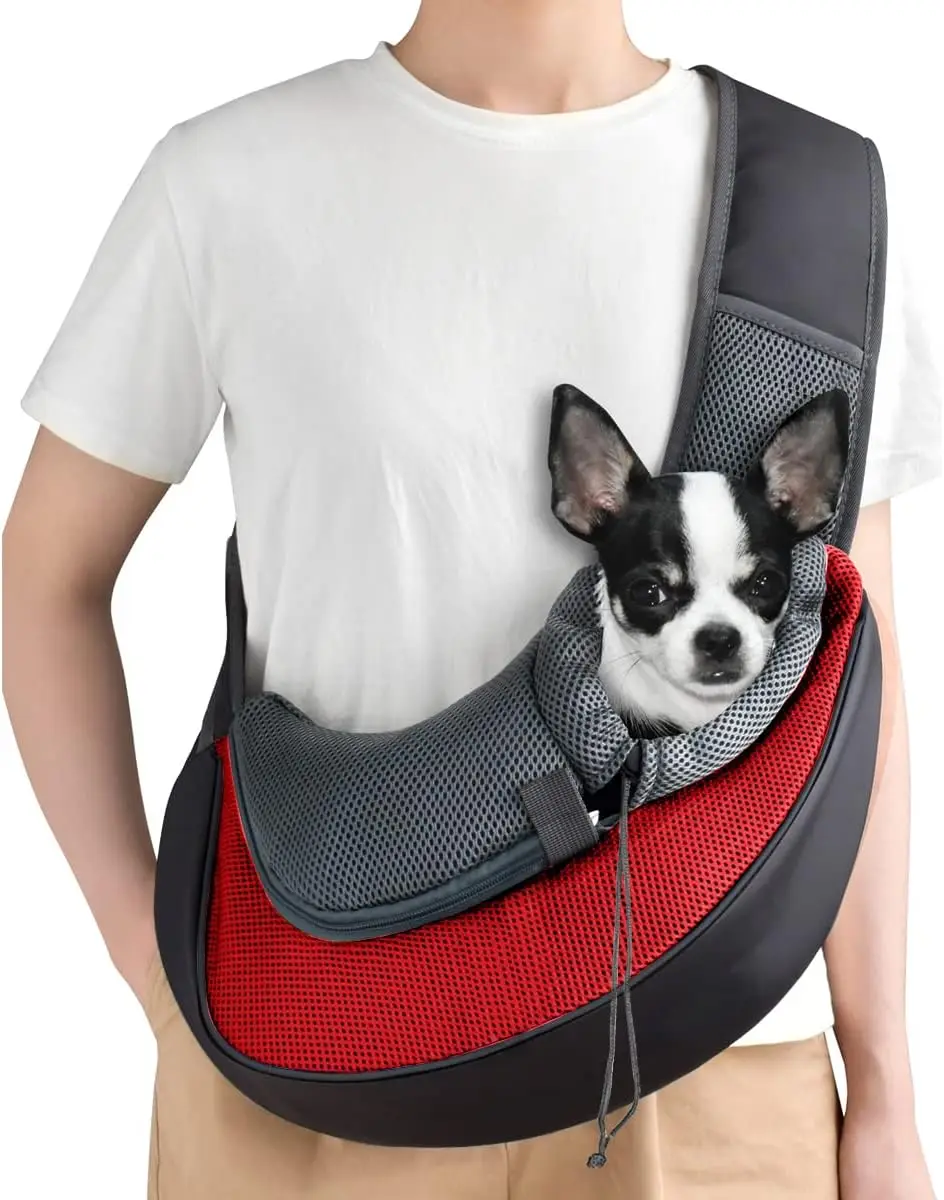 Pet Puppy Carrier Outdoor Travel Dog Shoulder Bag Mesh Oxford Single Comfort Sling Handbag Tote Pouch For Small dog
Pet Puppy Carrier Outdoor Travel Dog Shoulder Bag Mesh Oxford Single Comfort Sling Handbag Tote Pouch For Small dog