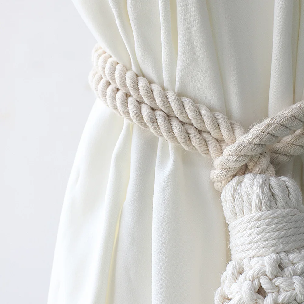 Boho Cotton Rope Hand-Woven Door Curtain Divider 5 Sfe09dba3ea004b28ab3de998a922e251L