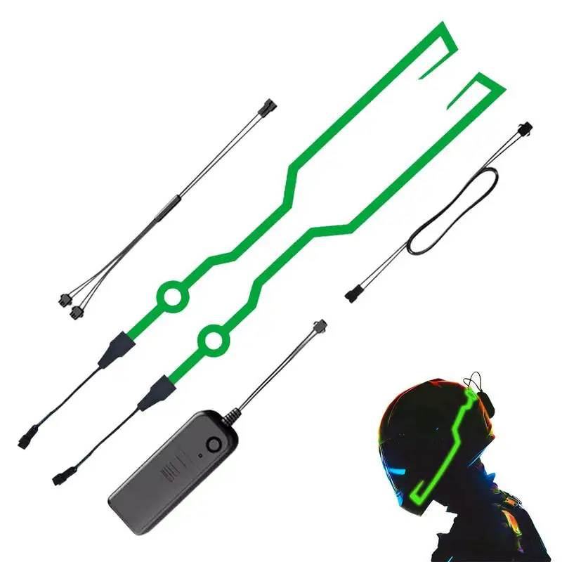 2 Pcs Motorcycle Helm Light Strip Night Riding Cold Light Stickers Flashing Safe Night Driving Decoration Helm Light Strip
2 Pcs Motorcycle Helm Light Strip Night Riding Cold Light Stickers Flashing Safe Night Driving Decoration Helm Light Strip