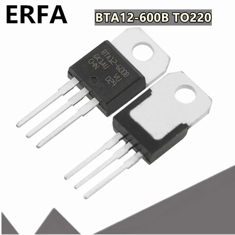 100pcs BTA12-600B TO220 BTA12 600B BTA12-600 TO-220 12A TRIACS Triacs Silicon Bidirectional Thyristors
100pcs BTA12-600B TO220 BTA12 600B BTA12-600 TO-220 12A TRIACS Triacs Silicon Bidirectional Thyristors