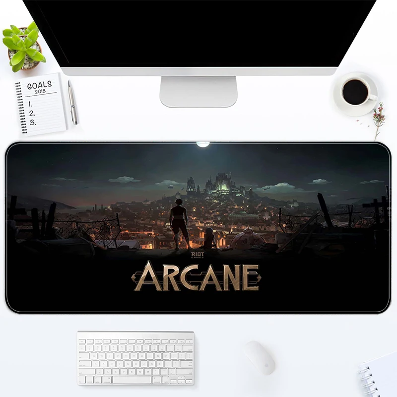 League of Legends Mouse Pad Gamer Pc Cabinet Arcane Jinx Mousepad Gaming Accessories Desk Mat Keyboard Computer Desks Mats Large
League of Legends Mouse Pad Gamer Pc Cabinet Arcane Jinx Mousepad Gaming Accessories Desk Mat Keyboard Computer Desks Mats Large