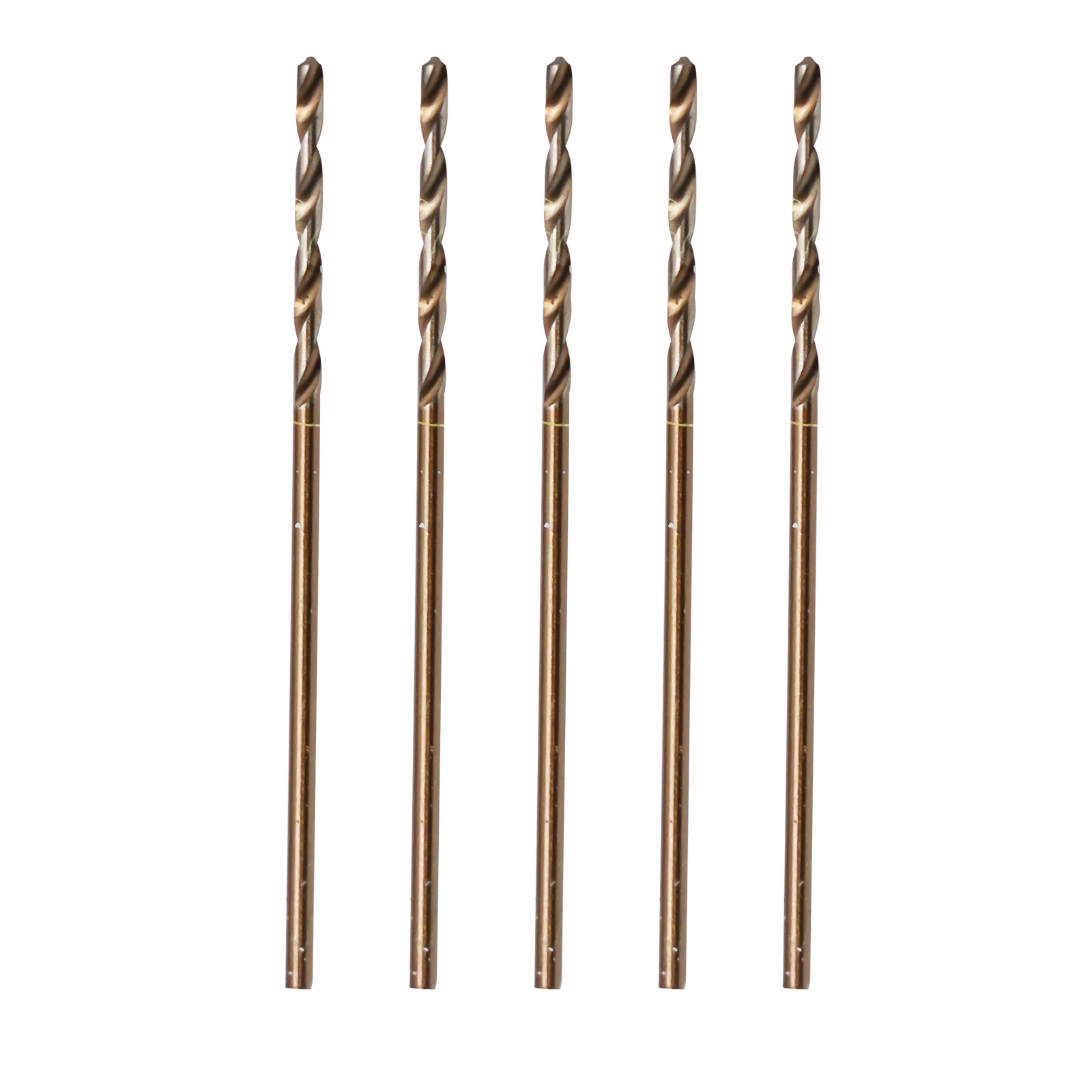 M35 Cobalt Drill Bits 5 Pack 1-4mm For Stainless Steel Metal Wood Holes Cobalt Straight Shank Drill Electric Drill Bits
M35 Cobalt Drill Bits 5 Pack 1-4mm For Stainless Steel Metal Wood Holes Cobalt Straight Shank Drill Electric Drill Bits