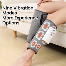 Wireless Leg Massager Electric Air Compression Heating Vibration Professional Pressure Therapy Calf Massage Relief Muscle Pain
Wireless Leg Massager Electric Air Compression Heating Vibration Professional Pressure Therapy Calf Massage Relief Muscle Pain