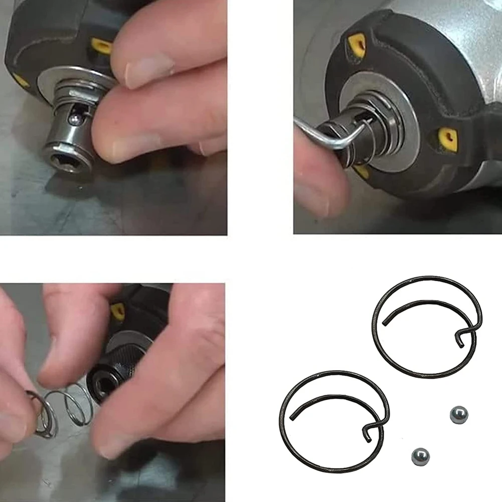 4pcs Spring And 4pcs Steel Ball N078434 N089668 For Impact Driver DCF885 DCF886 DCF836 Replacement Power Tool Accessories
4pcs Spring And 4pcs Steel Ball N078434 N089668 For Impact Driver DCF885 DCF886 DCF836 Replacement Power Tool Accessories